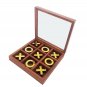 Handmade Wooden Tic Tac Toe Board Game Set-6 inches