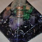 hand made powerful quartz crystal orgone pyramid