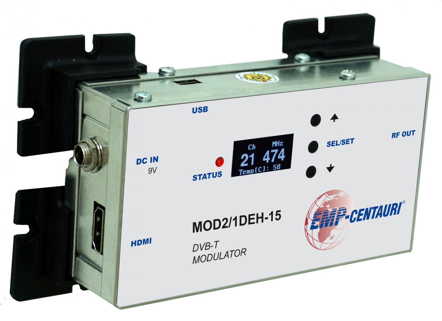 HDMI to DVB-T modulator, Full HD, Made in EU, 4 years warranty