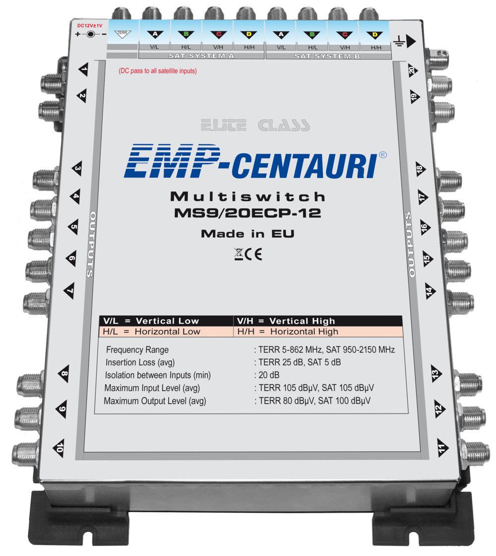 Vertical high. Satellite Multiswitch. Ms17-12. Multiswitch 17/4. (Ms09-008).