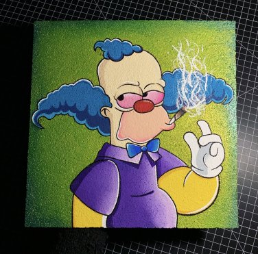 Krusty The Clown Mat