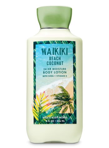 Bath & Body Works Signature Collection WAIKIKI BEACH COCONUT Super Smooth Body Lotion