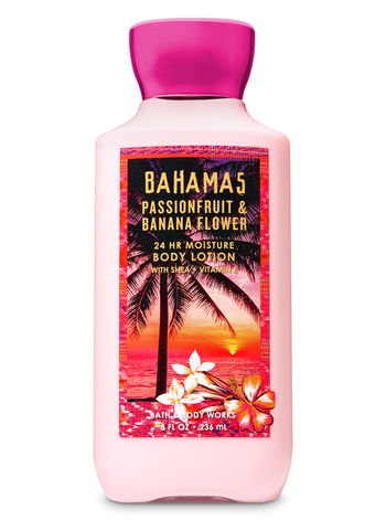 Bath & Body works Signature Collection PINK PASSIONFRUIT & BANANA FLOWER Super Smooth Body Lotion