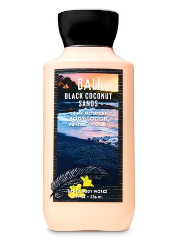 Bath & Body Works  Signature Collection BLACK COCONUT SANDS Super Smooth Body Lotion