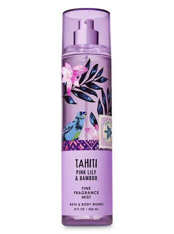 Bath & Body Works Signature Collection PINK LILY & BAMBOO Fine Fragrance Mist
