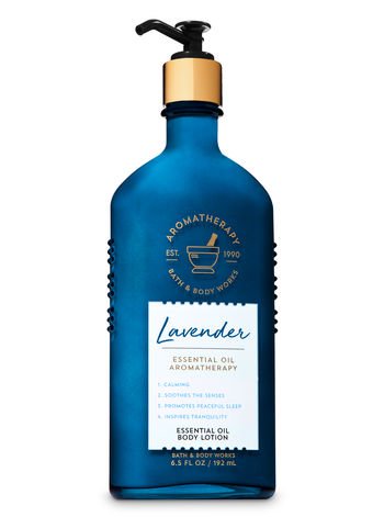 Bath & Body Works Aromatherapy LAVENDER Essential Oil Body Lotion