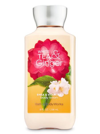 Bath & Body Works White Tea & Ginger  Body Lotion fl oz / 236 ml