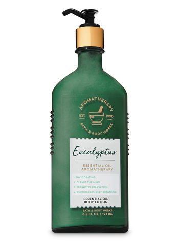 Bath & Body Works Aromatherapy EUCALYPTUS Essential Oil Body Lotion