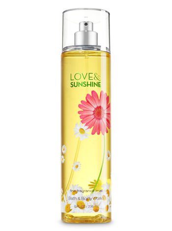 Bath & Body Works Love & Sunshine Fine Fragrance Mist
