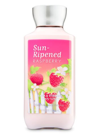 Bath & Body Works Sun-Ripened Raspberry  Body Lotion 8  fl oz / 236 ml