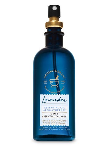 Bath & Body Works Aromatherapy LAVENDER 5-in-1 Essential Oil Mist