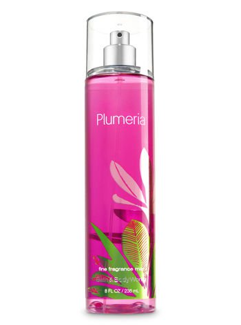 Bath & Body Works Signature Collection PLUMERIA Fine Fragrance Mist