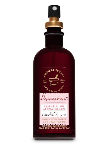 Bath & Body Works Aromatherapy PEPPERMINT 5-in-1 Essential Oil Mist