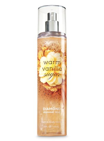 Bath & Body Works Warm Vanilla Sugar Diamond Shimmer Mist 8 fl oz / 236 ml