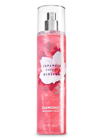 Bath & Body Works  Japanese Cherry Blossom Diamond Shimmer Mist 8 fl oz / 236 ml