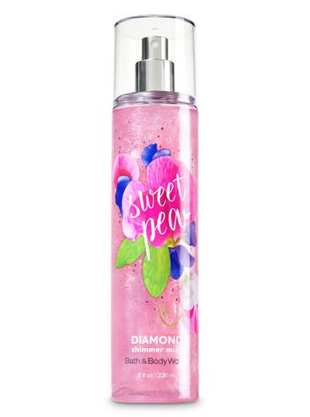 Bath & Body Works  Sweet Pea Diamond Shimmer Mist 8 fl oz / 236 ml