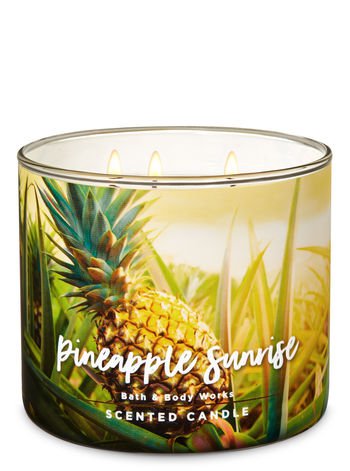 Bath & Body Works Pineapple Sunrise Scented Candle
