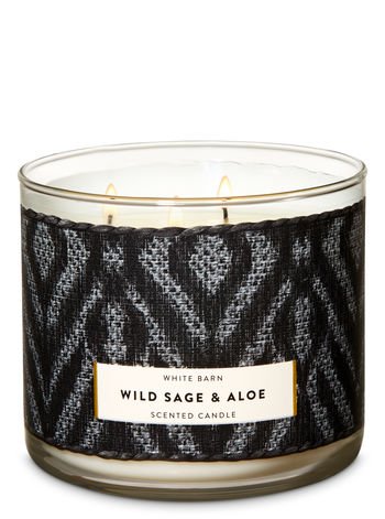 Bath & Body Works wild Sage & Aloe Scented Candle