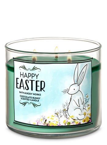 Bath & Body Works Chocolate Bunny Scented Candle