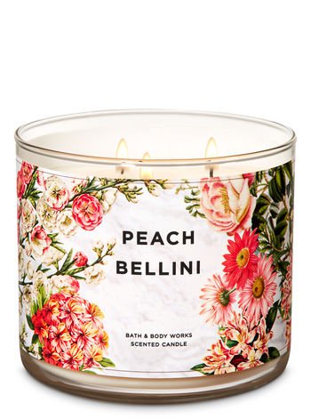 Bath & Body Works Peach Bellini Scented Candle