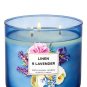 Bath & Body Works Linen Lavender Scented Candle