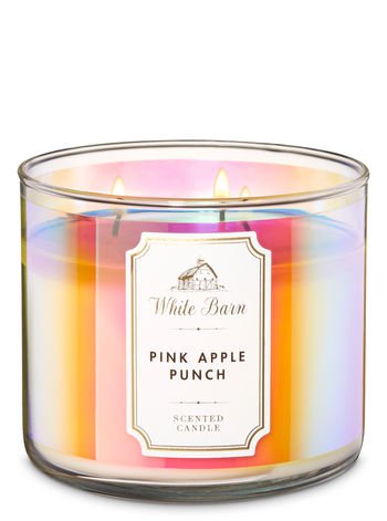 Bath & Body Works Pink Apple Punch Scented Candle