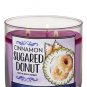 Bath & Body Works Cinnamon Sugared Donut Scented Candle