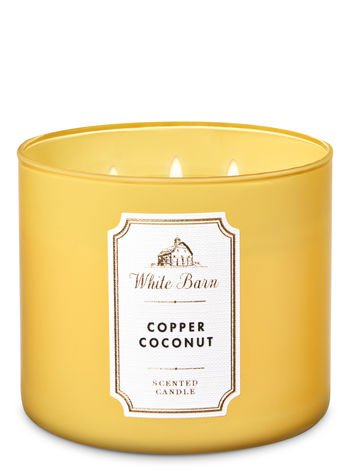 Bath & Body Works  Copper Coconut Scented Candle