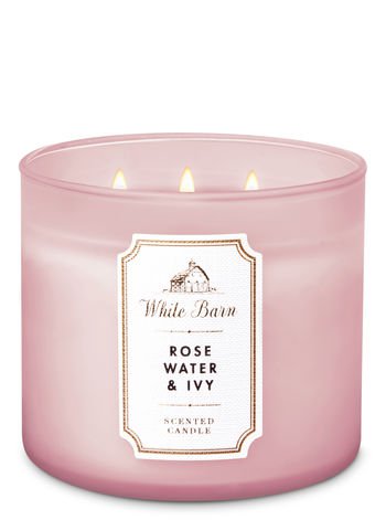 Bath & Body Works Rose Water Ivy Scented Candle