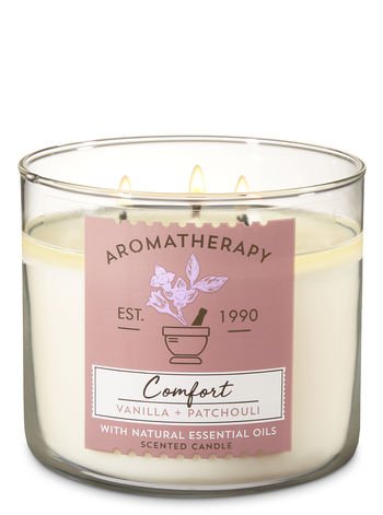 Bath & Body Works  Aromatherapy Vanilla Patchouli Scented Candle