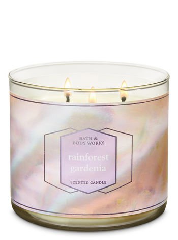 Bath & Body Works Rainforest Gardenia Scented Candle