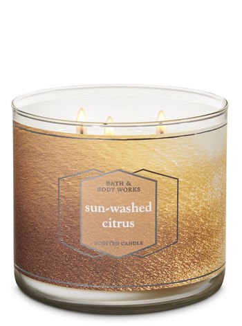Bath & Body Works Sun Washed Citrus Scented Candle
