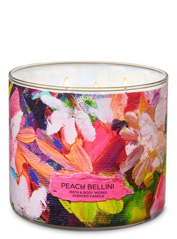 Bath & Body Works Peach Bellini Scented Candle