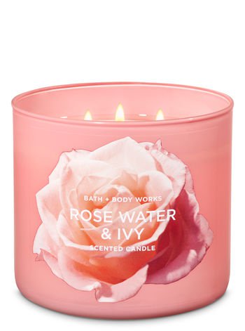 Bath & Body Works Rose Water & Ivy Scented Candle