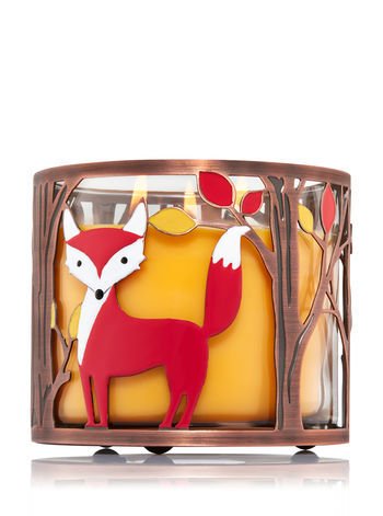Bath & Body Works Autumn Fox  Candle Sleeve