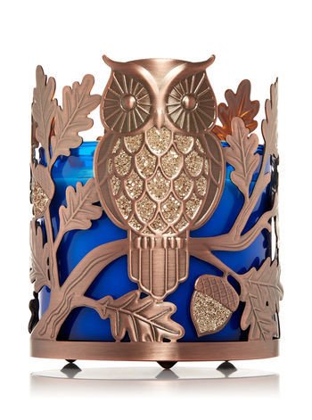 Bath & Body Works Sparkling Owl Candle Sleeve