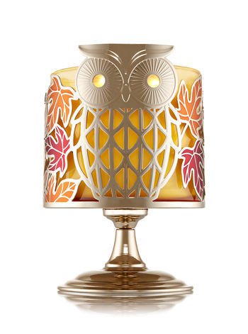 Bath & Body Works Maple Owl Pedestal Candle Sleeve