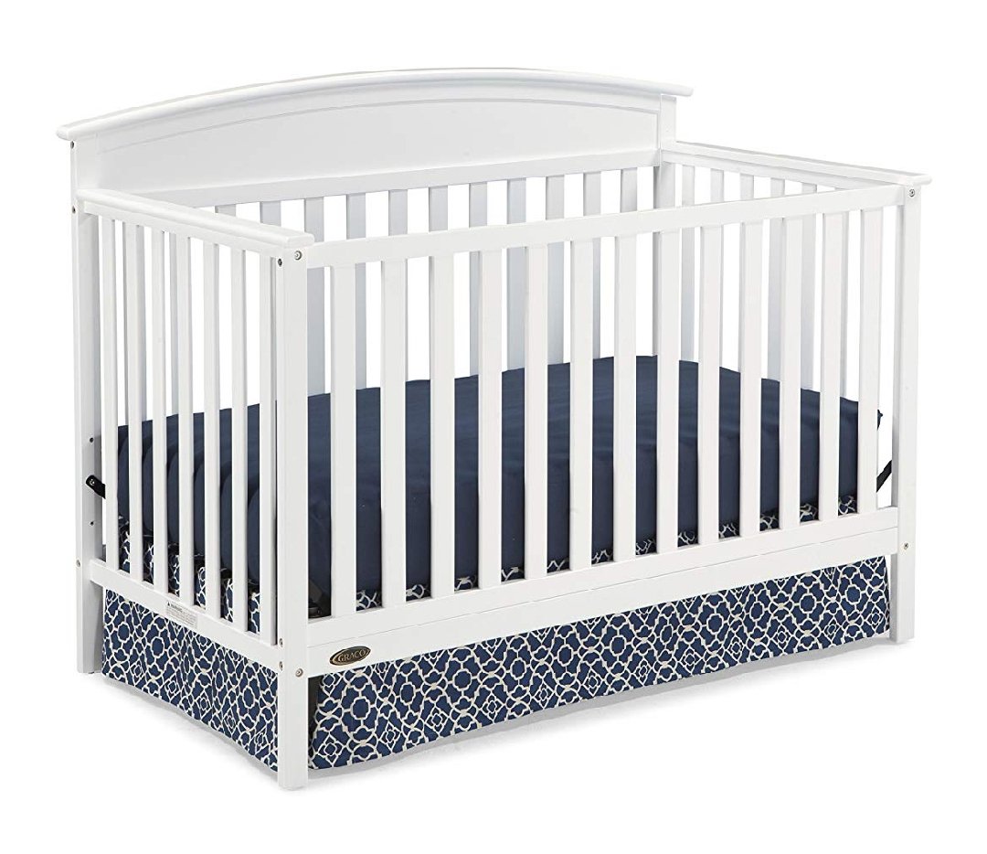 Graco Benton 5-in-1 Convertible Crib White