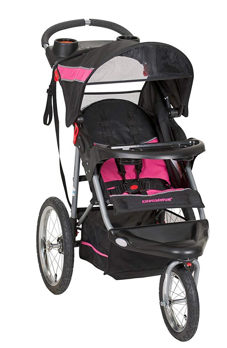 Baby Trend Expedition Jogger Stroller, Bubble Gum