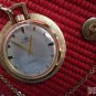 VINTAGE DUGENA GOLD PLATED POCKET WATCH SWISS