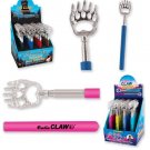 Cutie Claw Or Bear Claw Extendable Telescopic Compact Back Scratcher Asst Colors
