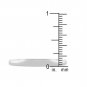 Women's Stainless Steel Wedding Band Petite 2mm Thin Rhodium Plated Ring