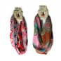 Lavello Infinity Scarf Animal Tribal Floral Geometric Print Scarves Scarf Hanger