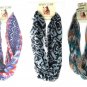 Lavello Infinity Scarf Animal Tribal Floral Geometric Print Scarves Scarf Hanger
