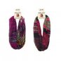 Lavello Infinity Scarf Animal Tribal Floral Geometric Print Scarves Scarf Hanger