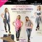 Lavello Designer Chiffon Vest Shawl Multi Way's To Wear 8 Styles Floral Prints