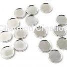 DIY Blank Circle Floating Charms For Glass Memory Lockets Custom Picture Photo