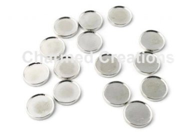 DIY Blank Circle Floating Charms For Glass Memory Lockets Custom Picture Photo