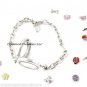 25mm Mini Round Floating Charm Memory Locket Bracelet With Crystals Reversible