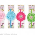 Big Flower Kayla Star Headband White Pink Purple Blue Green Yellow green Orange